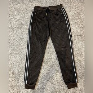 Michael Kors chocolate logo joggers